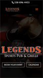 Mobile Screenshot of legendssportspub.com